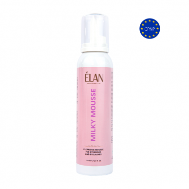 ELAN MILKY MOUSSE daugiafunkcinės valomosios putos - šampūnas, 150 ml