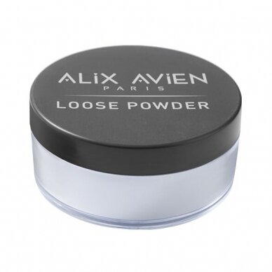 ALIX AVIEN LOOSE POWDER, biri pudra makiažo fiksavimui