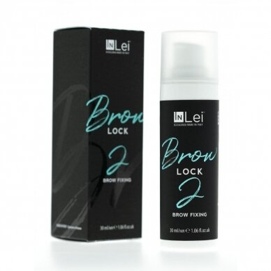 INLEI BROW LOCK 2 MAX - antras antakių laminavimo žingsnis buteliuke, 30 ml.