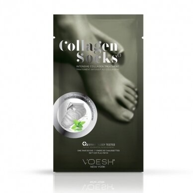 Kolageno kojinės su pipirmėte VOESH Collagen Socks Peppermint