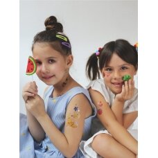 LAIKINŲ TATUIRUOČIŲ RINKINYS Tutti Frutti (5 lapeliai)