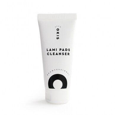 OKIS BROW LAMI PADS CLEANSER - gelinė dezinfekavimo priemonė volelių valymui (koncentratas), 100 ml