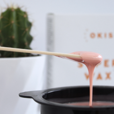 OKIS BROW SUPER WAX - antakių ir veido depiliacijos vaškas jautriai odai 2