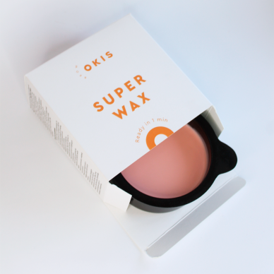 OKIS BROW SUPER WAX - antakių ir veido depiliacijos vaškas jautriai odai 3