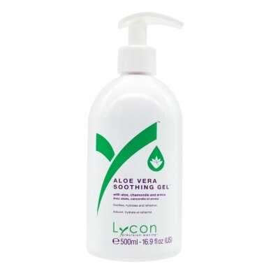 LYCON ALOE VERA - raminantis odą alijošiaus gelis, 500 ml